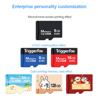 Carte mémoire Mini SD & TF de capacité réelle 128 Mo-512 Go avec logo personnalisé