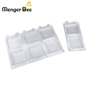 Ensemble complet Menger Bee 250g, boîtes en PET transparentes à 8 compartiments, état neuf, conteneur à miel, utilisation en apiculture, Langstroth 1 - Product Image 3