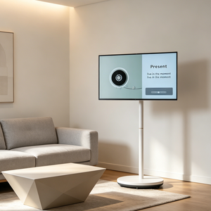 Téléviseur intelligent <span class=keywords><strong>portable</strong></span> de 27 pouces avec écran tactile Android, WiFi, HDMI pour cuisine, chambre, bureau, éducation - Product Image 1