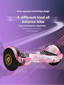 $50/50 Euro <span class=keywords><strong>Hoverboard</strong></span> ván trượt điện với 6.5 inch 36V 350W bánh xe động cơ & Bo mạch chủ màu hồng, 25 km/h - Product Image 3