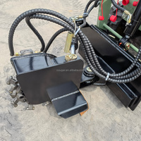 Mini-chargeuse sur chenilles compacte Cougars CG828A avec moteur Kubota certifié EPA et commande hydraulique pilotée, à vendre