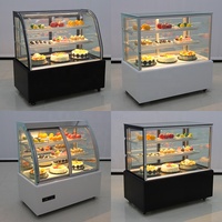 Vitrine à gâteaux commerciale personnalisable avec verre trempé - Vente en gros auprès du fabricant