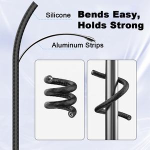 Kolayca viraj kamera aksesuarları Insta360 GoPro için ayarlanabilir braket hafif mobil telefon tutucular taşınabilir esnek montaj - Product Image 5