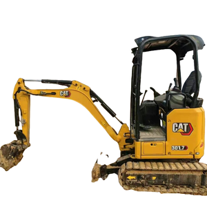 Excavatrice d'occasion CAT301.7 Mini-pelle d'occasion de haute qualité de 1.7 tonnes Excavatrice d'occasion Cat CAT301.7 en stock - Product Image 1