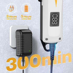 Tondeuse à <span class=keywords><strong>cheveux</strong></span> rechargeable LILIPRO L20, lame en acier inoxydable, écran LCD, <span class=keywords><strong>coupe</strong></span> et toilettage à domicile, cadeau pour homme - Product Image 3