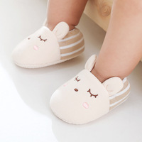 Chaussons courts antidérapants en coton respirant pour bébé et tout-petit, unisexe, printemps et automne