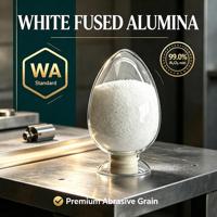 Alumine blanche fusionnée standard WA F40, grain abrasif 99 % min. Al2O3 pour meules (livraison porte-à-porte)