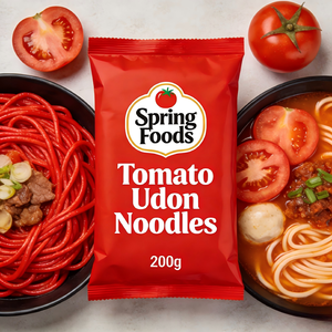 Nouilles Udon à la tomate végétaliennes faibles en sodium pour une alimentation saine - Product Image 1