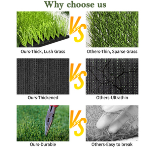 Linwoo UV kháng bóng đá Turf infill Non-Slip nhân tạo bóng đá cỏ cho Futsal tòa án và sân vận động bóng đá lĩnh vực - Product Image 4