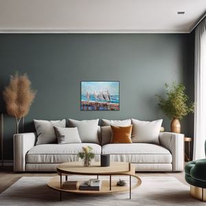 Vente en gros Yihui Arts Modern Seagulls <span class=keywords><strong>Metal</strong></span> Wall Art Thanksgiving Home Decor de Fujian - Product Image 2