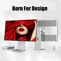 Monitor Profesional Creativo TCOLOR de 32 Pulgadas, Pantalla Retina 6k, Pantalla Espejo IPS 6k de Aluminio G32P con VESA para Diseño