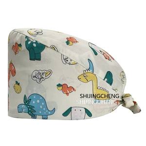 Gorro Quirúrgico con Abertura para Cola de Caballo, Gorro de Enfermera Ajustable, Cómodo Protector de Cabello para el Trabajo, Gorro de Chef - Product Image 4