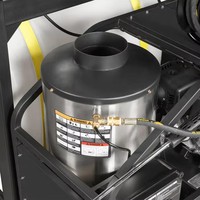 Nouvelle Laveuse à Pression Diesel à Eau Chaude sur Remorque 4000 PSI pour Atelier de Lavage Automobile