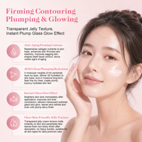Crème hydratante pour le visage à l'acide hyaluronique 4D, anti-âge, éclaircissante, raffermissante et hydratante en profondeur