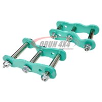 Nouvelle couleur personnaliser le Kit de Suspension de voiture bleu de luxe ressort à lames arrière étendu G-manilles 0-2 ''pour Hilux Ranger petite camionnette