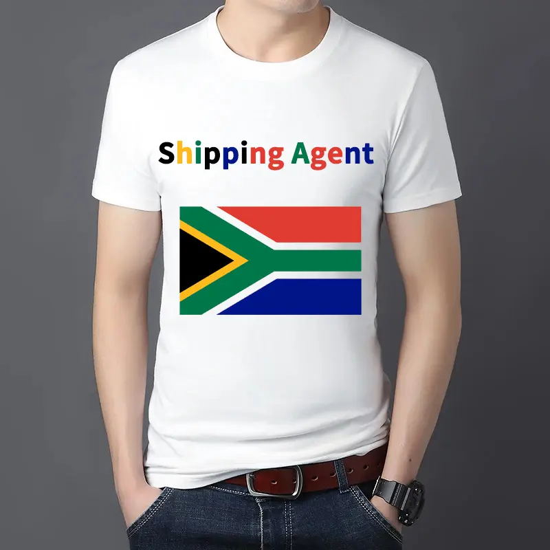 Agentes de transporte para a África do Sul Camiseta para homem