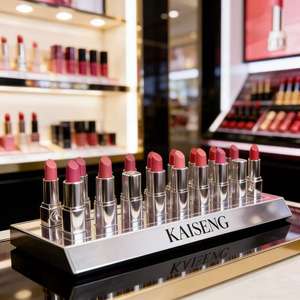 ชั้นวางลิปสติกแบบมีจอ LCD สำหรับร้านค้าโดยเฉพาะ พร้อมจอ LED สำหรับขายส่ง - Product Image 2