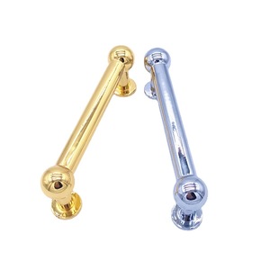 Minimalist Zinc Alloy Cabinet <b>Door</b> Handle 124MM Bar Shape Durable Furniture Drawer Handle <b>Silver</b> Gold Nordic Style - Product Image 2