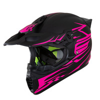 Custom DOT aprobado Motocross ATV Off-Road Casco Fábrica Nuevo Material ABS para motos de Cross
