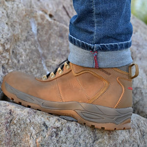 Bottes de sécurité respirantes confortables pour <span class=keywords><strong>la</strong></span> randonnée Chaussures de travail Bottes d'escalade Chaussures de sécurité pour hommes - Product Image 4