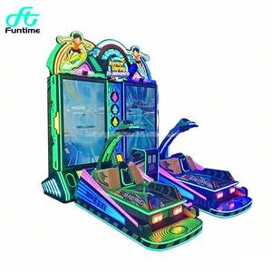 Funtime 2 Players Torrent: Juego de Carreras de Motos Acuáticas, Simulador Dinámico de Surf Acuático para Centros de Juego - Product Image 3