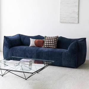 Sofá para el hogar formas sensuales suave elegante acogedor esquina diseñador minimalista modular seccional 3 plazas tapizado patas de madera - Product Image 1