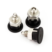 Plungers d'indexage miniatures de haute précision OEM 822.7, Plunger d'indexage lisse, Plunger d'indexage en acier inoxydable, Goupille à ressort M6 M12 M20