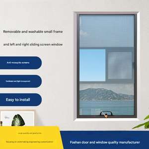 Mosquitera de Aluminio para Ventanas, Invisible, Anti-Mosquitos, para Hogar, Sala de Estar, Oficina, Escuela, Gran Venta - Product Image 2