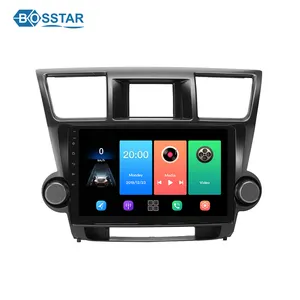 Android car radio download gps software car dvd Player For Highlander kluger