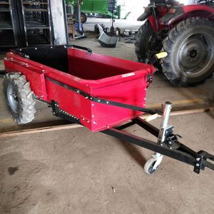 Esparcidora de Estiércol Autopropulsada Roja Mini, Remolques Esparcidores de Estiércol, Esparcidoras de Fertilizantes Orgánicos Accionadas por Tractor - Product Image 3