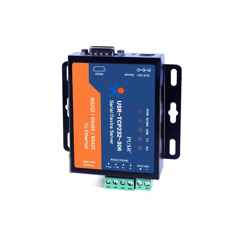 USR-TCP232-306低コストRS232 RS485 RS422からRJ45へのコンバーターModbus Gateway TCP/IPからシリアル