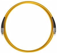 Cordon de brassage fibre optique FC vers FC UPC monomode simplexe 9/125µm pour télécommunications, FTTH, centre de données optique, câble de raccordement réseau
