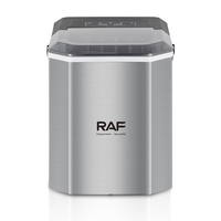 Nouvelle Machine à Glaçons Automatique RAF, Compacte et Portative, Idéale pour Usage Commercial et Domestique, avec Nettoyage Automatique