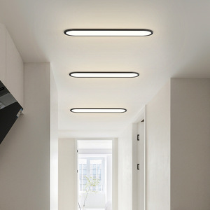Modern Minimalist Long <b>Corridor</b> Ceiling <b>Light</b> Led Tri Color Dimming Touch Control For Entryway Walk In Closet Living Room - Product Image 3