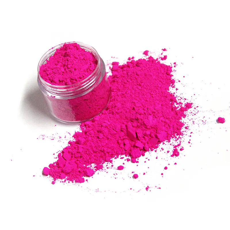 fluorescent neon color pigment powder paint for nail polish painting printing