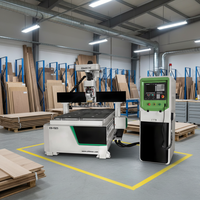 Máquina CNC Router 1325 ATC para Corte de Madera Contrachapada, Carpintería y Muebles, Precio de Fábrica