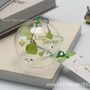 Mặt dây chuyền nhỏ tươi tất cả mọi thứ đồ trang trí cây bóng giáng sinh handmade phong cách Nhật Bản chuông gió thủy tinh Lê nghĩ Học Thuyết - Product Image 6