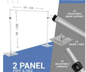 ซุ้มรับอลูมิเนียมอัลลอยด์แบบหนาสำหรับตกแต่งพื้นหลังสำหรับงานแต่งงาน - Product Image 1