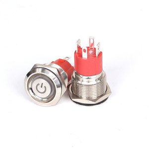 Interrupteur à bouton-poussoir LED miniature en plastique de 22 mm et 30 mm, étanche IP67, personnalisé, industriel, extérieur - Product Image 2