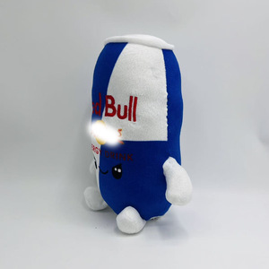 Novedad transfronteriza: Muñeco de peluche <span class=keywords><strong>NiuNiu</strong></span> Claw de felpa corta y gruesa, relleno de algodón PP, diseño de lata de bebida energética, 22 cm, juguete de moda - Product Image 3