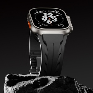 Eraysun Silicone Ultra 2 cinturino orologio di lusso regolabile Sport traspirante 42/44/45/49mm I <span class=keywords><strong>cinturini</strong></span> 10/9/<span class=keywords><strong>8</strong></span> per <span class=keywords><strong>Apple</strong></span> <span class=keywords><strong>Watch</strong></span> Band - Product Image 6