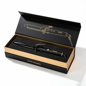 Boîte magnétique personnalisée et boîte cadeau noire pour nettoyant <span class=keywords><strong>visage</strong></span> et produits de <span class=keywords><strong>soin</strong></span> personnel en carton noir épais - Product Image 1