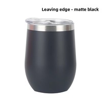 Personnalisé 12 oz en acier inoxydable gobelet Camping voyage thé tasses à café et vin tasse oeuf tasse avec logo