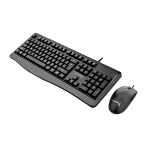 Great <b>Wall</b> MK860 <b>Wired</b> Keyboard Mouse Combo 104 Keys Usb English Multimedia Business Office - Product Image 2