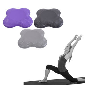 ชุด2แผ่นรองเข่าสำหรับผู้หญิง,แผ่นรองเข่าเล่นโยคะกันลื่น - Product Image 6