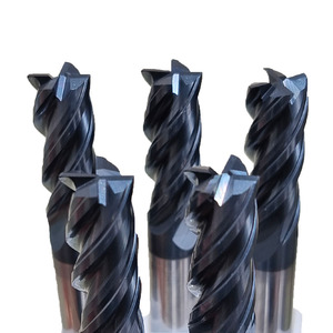 4 Flute CNC Coated Lathe Carbide Flat Square <strong>End</strong> <strong>Mill</strong> 4 Flute Flat Durable Carbide <strong>End</strong> <strong>Mill</strong> <strong>for</strong> Aluminum - Product Image 4