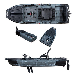 3m chiều dài 1m chiều rộng sống Fish Tank một người <span class=keywords><strong>Kayak</strong></span> Modular câu cá <span class=keywords><strong>Kayak</strong></span> vây bàn đạp cơ giới <span class=keywords><strong>Kayak</strong></span> cho câu cá sông hull HDPE - Product Image 1