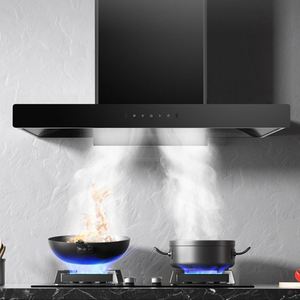 Hotte aspirante électrique murale en acier inoxydable 60 cm, design fin, pour cuisine domestique, 220V, classe <span class=keywords><strong>d</strong></span>'efficacité énergétique - Product Image 4