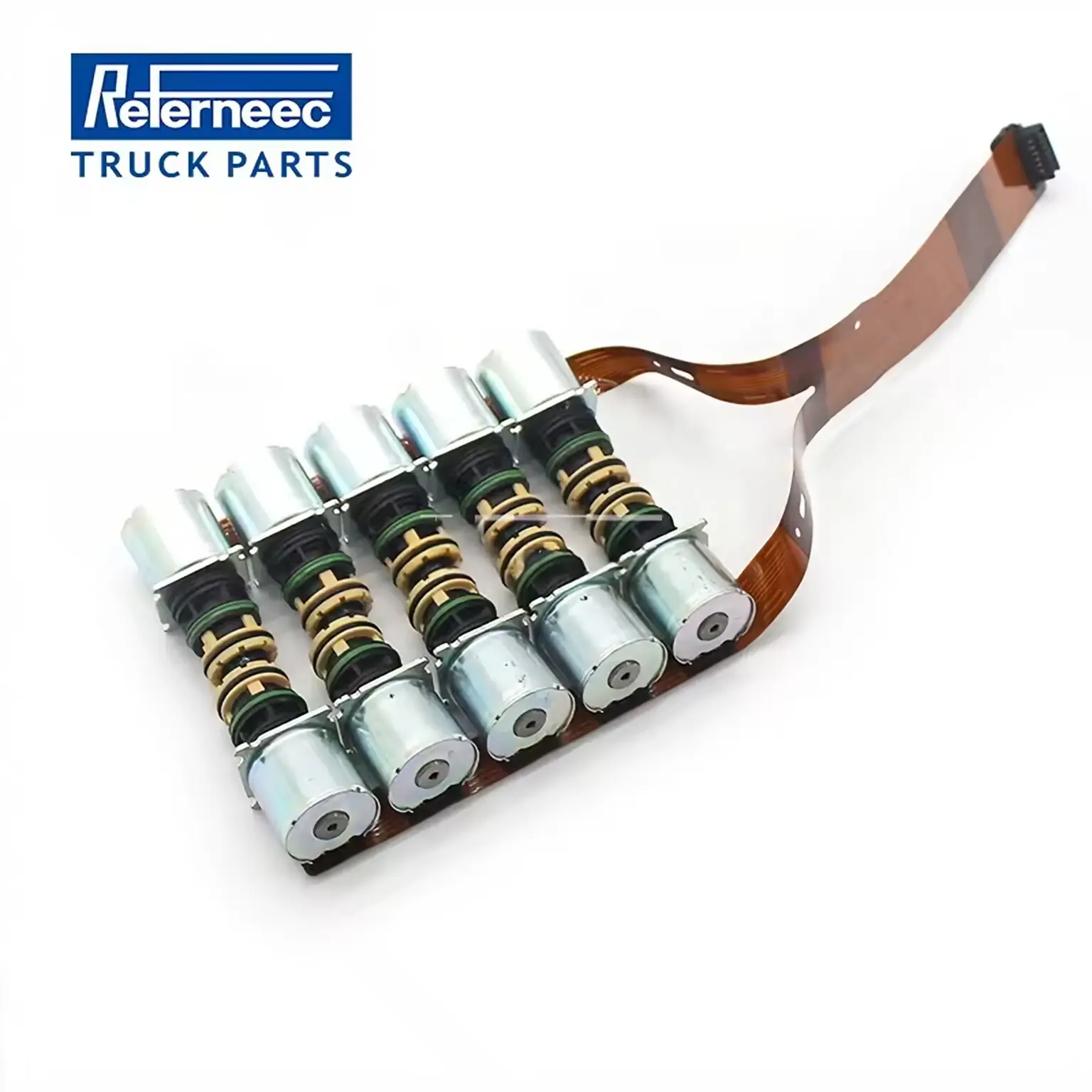 JEFORCE kamyon şanzıman aktüatör bölüm vidalar Solenoid vana 10 bobinler + meme WABCO 4213550110 kamyon için elektrik kablosu ve tel