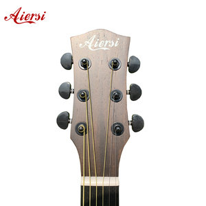 <span class=keywords><strong>Guitarra</strong></span> Acústica Aiersi de la Mejor Calidad, Fabricante Chino, Bajo Presupuesto, 40 Pulgadas, Instrumento Musical de Cuerdas de Acero Personalizado - Product Image 5